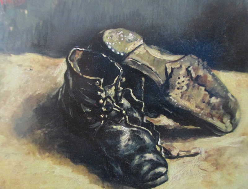 Картина ван гога ботинки