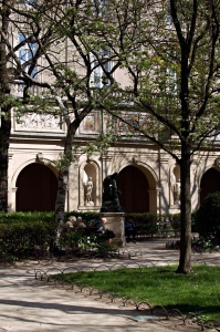 Le jardin du musée des beaux-arts de Lyon
