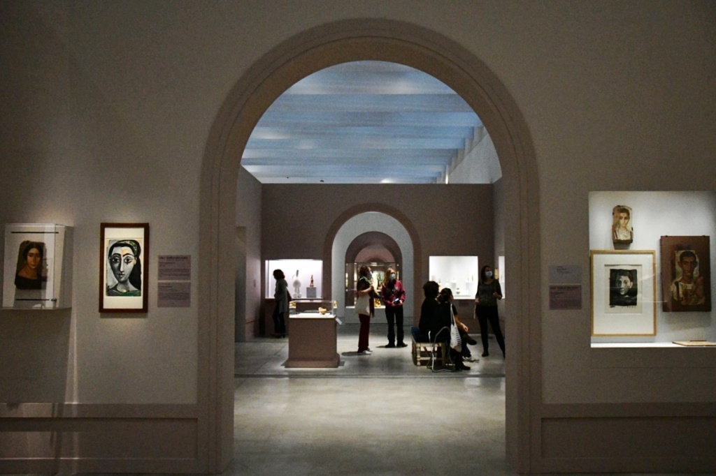 Salle de l'exposition Les Louvre de Pablo Picasso au Louvre Lens